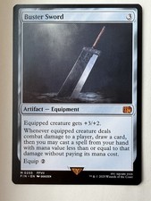 mtg final fantasy sword Amazon.com: Magic the Gathering Secret Lair x Final Fantasy: Weapons  (English) main image 0