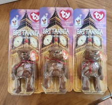 Lot Of 3 Ty McDonalds Teenie Beanie 1999 Britannia The Bear Plush Toy BB