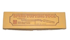 Vintage Rug Crafters Speed Tufting Tool w/ Tapestry Attachment in Original Box