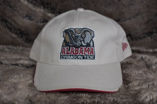Alabama Crimson Tide Elephant Logo Strapback Cap Hat 90s 00s Y2K Retro New Era - Picture 1 of 20