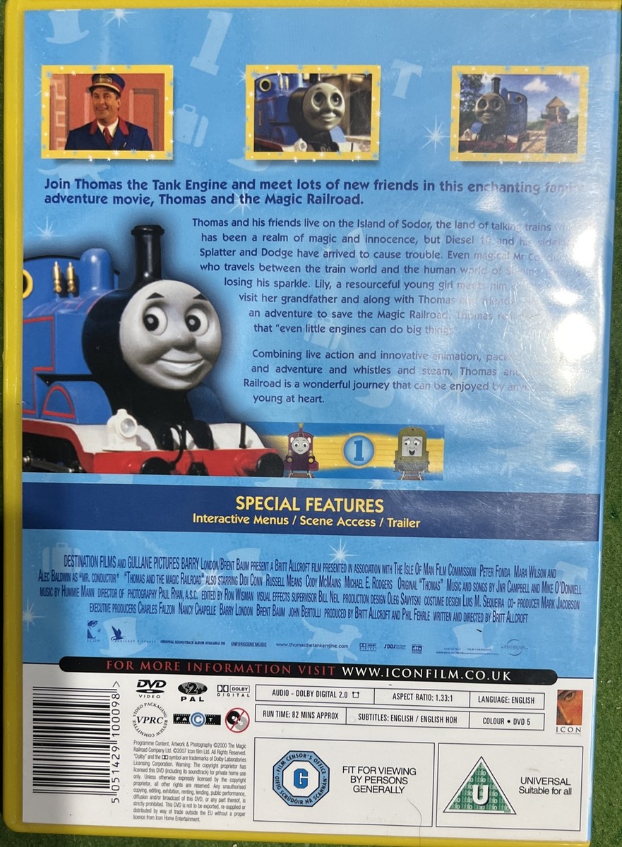 Thomas And The Magic Railroad (DVD, 2007)