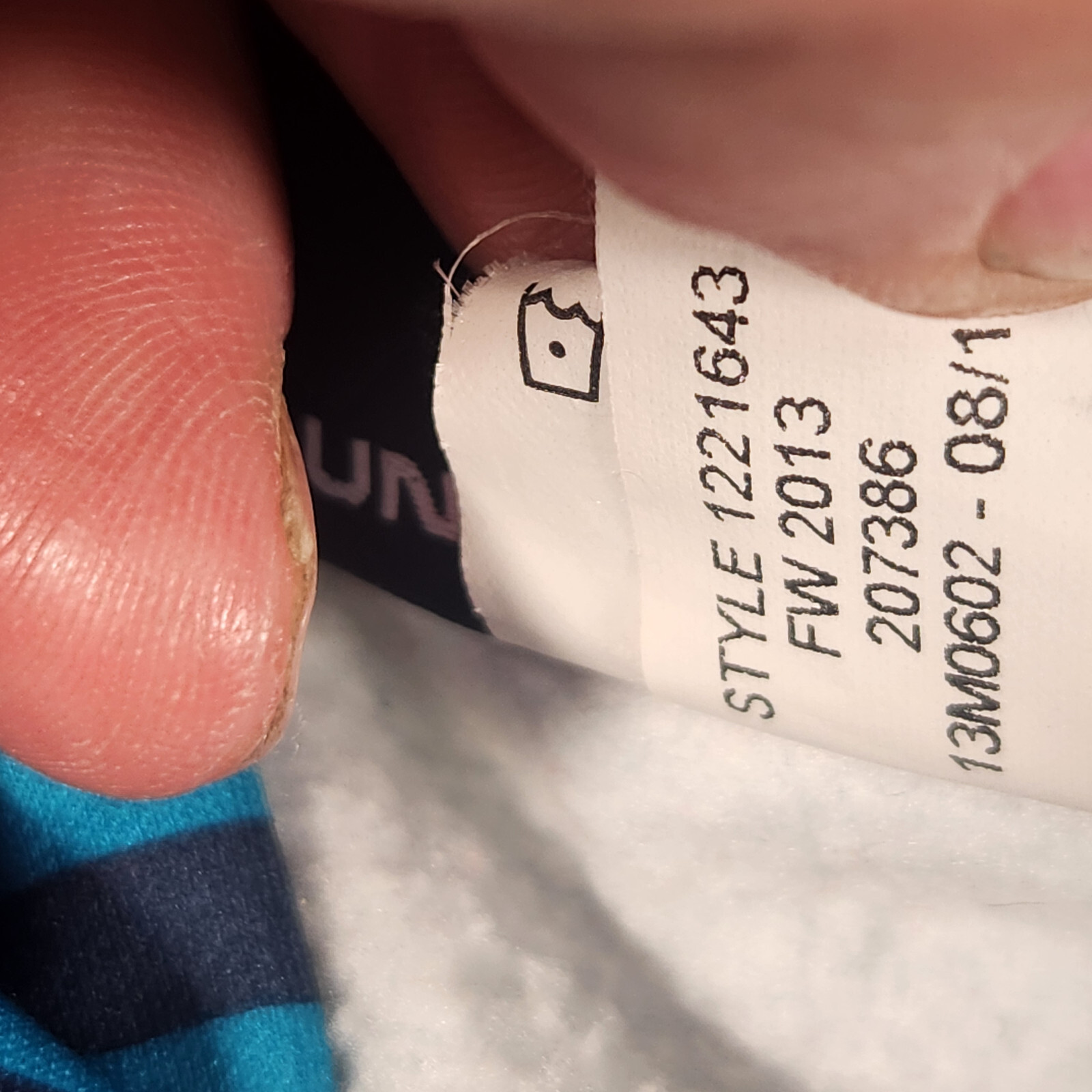 Under Armour Hoodie Womens XS Full Zip Jacket Striped Active Gym Running UA thumbnail 5