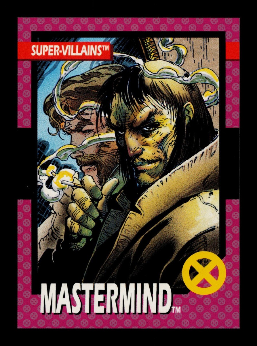Mastermind 68 Super-Villains Marvel X Trading Card TCG CCG | eBay