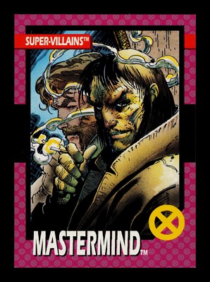 Mastermind 68 Super-Villains Marvel X Trading Card TCG CCG | eBay