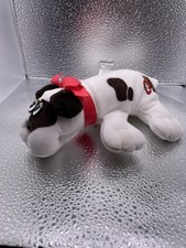 1986 Tonka Pound Puppies Newborns White with Brown Spots