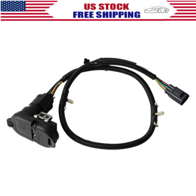 Rear Bumper Trailer Brake Control Wiring Connector Harness Kit CK4T-13B576-KE 