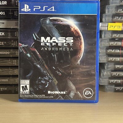 Mass Effect: Andromeda Sony PlayStation 4 PS4, 2017 CIB Tested
