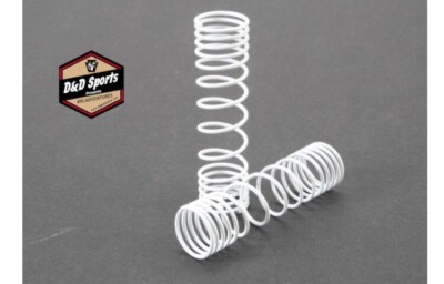  Traxxas 5858 Rear Shock Spring Set (White) (2) (Slash)