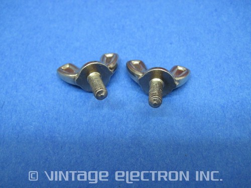 (2) Edelstahl (SST) Flügel/Daumenschrauben mit Schulter - 8-32 x 1/2 Zoll Gewinde - Bild 2 von 9