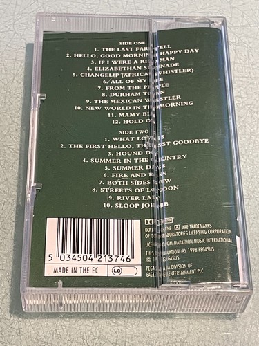 The Best of Roger Whittaker  Cassette Tape Album - 1998 Pegasus 22 Greatest Hits - Picture 2 of 5