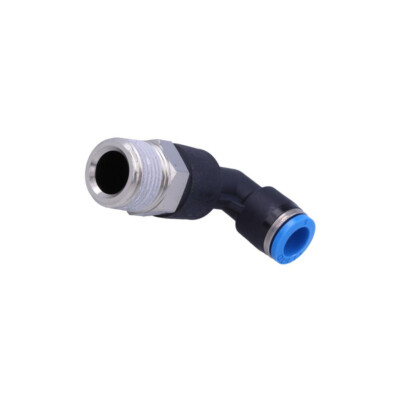 153081 Push-in fitting angled 90° Input thread: R 3/8'' external 8mm FESTO