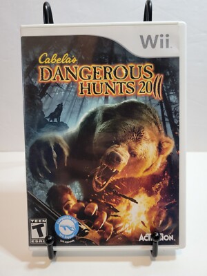 Cabela's Dangerous Hunts 2011 -(Nintendo Wii, 2010)