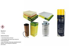 MANN FILTER Paket MANNOL Klimareiniger für Skoda Superb 3U4 2.5 TDI