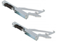 Kit 2PZ ReißVerschluss TüR 60CM FO60 Tip Neu Ofen Smeg Original 931330461