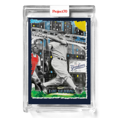2022 Topps Project 70 Card 810 -Lou Gehrig by King Saladeen -$1.00 Shipping!
