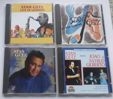 Jazz CD Bundle Stan Getz- Live in London, At The Shrine, Spring is Here,