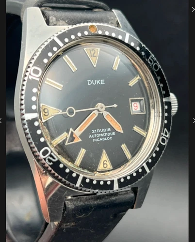 Duke skin diver’s vintage 21 rubini carica automatica cal. 2472 200 metri 37,5mm