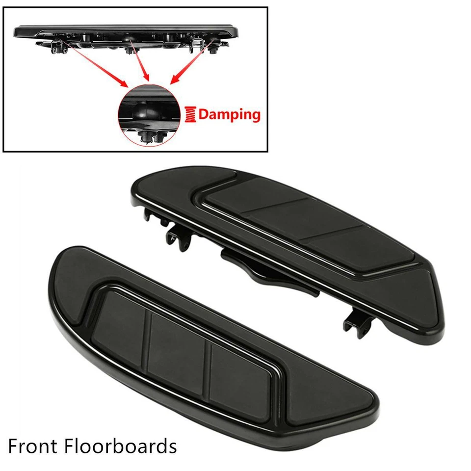Clavija de cambio de pedal de freno de piso negro apta para Harley Road Glide 1986-2022 17 Foto 3 de 4