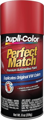 Duplicolor BVW2037 Perfect Match Volkswagen Tornado Red 8 oz LY3D - 4 PACK