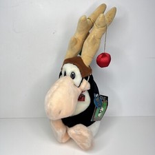 Opus Reindeer 1985 Vintage Dakin Christmas Phase Stuffed Plush With Tags 16"