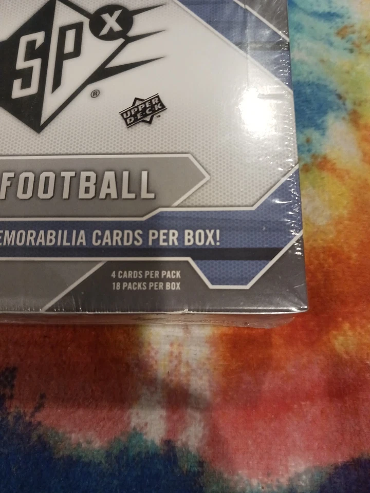 2012 SPx Factory Sealed Football Hobby Box 4 HITS Russell Wilson New Vintage - Image 4 of 4