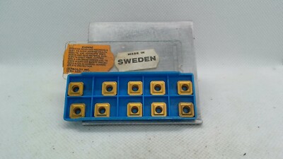 (10 Inserts) SECO Carboloy SPMX0703AP-75 T25M Milling Insert: ANSI SPMX0703AP-75