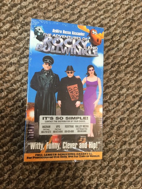 The Adventures of Rocky and Bullwinkle (VHS, 2001) for sale online | eBay