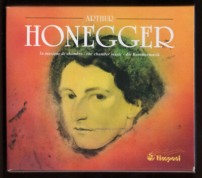 4 CD   Arthur Honegger : La musique de chambre   COFFRET BOX 4 CD TIMPANI