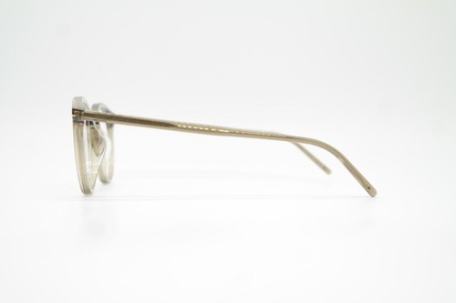 Brille Saint Laurent SL347 Braun Silber Oval Brillengestell eyeglasses Neu - Picture 2 of 6