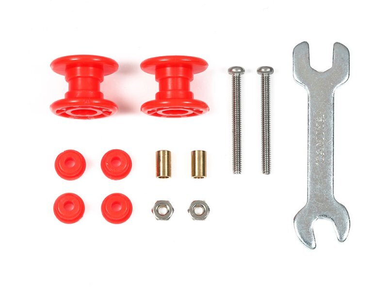 おばけ2 Tamiya 95662 Mini 4WD Parts Low Friction Plastic Double Rollers
