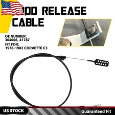 12set Hood Release Cable For 1978-1982 Corvette C3 Hood Latch Cable Assembly 12set Hood Release Cable For 1978-1982 Corvette C3 Hood Latch Cable Assembly