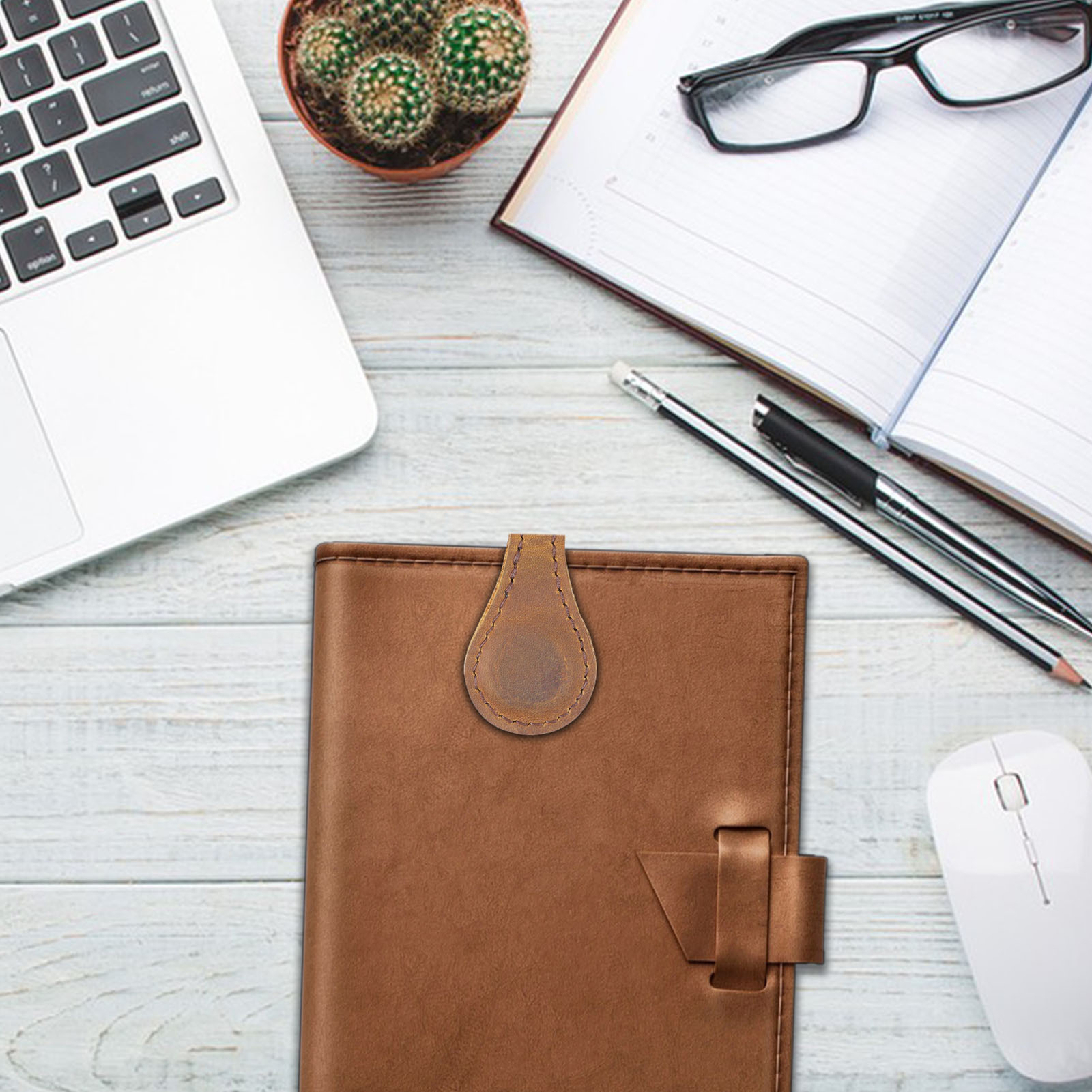 Leather Engraved Bookmark Handmade Corner Page Bookmarks eBay