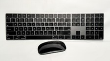 Apple Space Black Set Magic Keyboard 2 W/ Numeric Keypad  Mouse 2 Bad 6 Key 