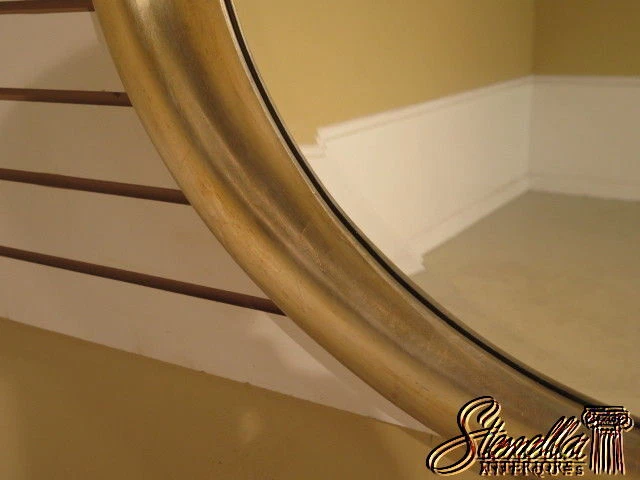 38151EC: Espejo plateado y dorado Notting Hill Friedman Brothers #7093 ~ NUEVO Foto 4 de 4