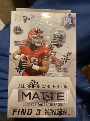 NEW | 2021 IPL DRAFT PICK FOOTBALL CARDS BLASTER PACK | MATTE ROOKIE EDITION