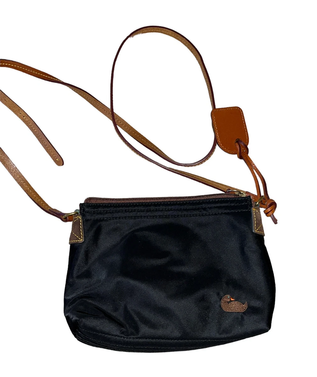 Dooney & Bourke, Bags, Dooney Bourke Nylon Pouchette Crossbody Bag Purse  Black