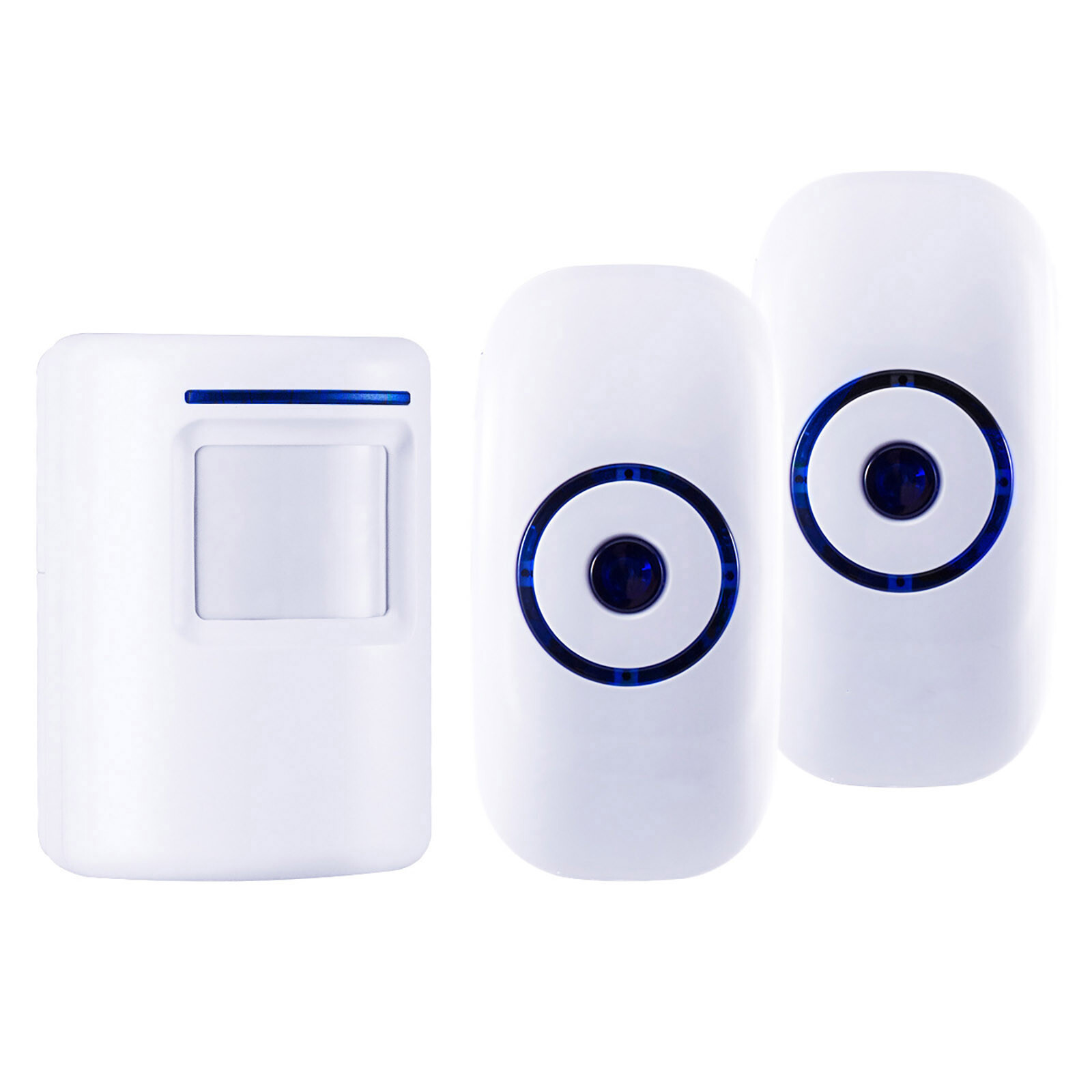 Wireless Digital Doorbell with Infrared Sensor Detector-image