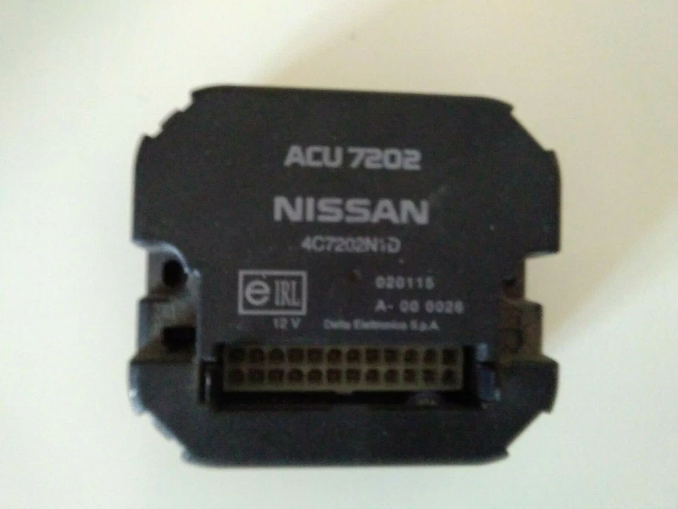 MÓDULO UNIDAD CONTROL ALARMA NISSAN X TRAIL 2001 2007 4C7202N1D Foto 2 de 2