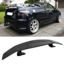 47" Heckflügel Heckspoiler Spoiler Lippe Carbon Optik für Peugeot 206 cc Cabrio