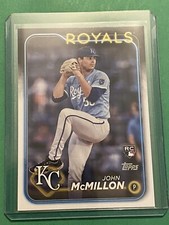 2024 Topps Series 2 Baseball #571 John McMillon (RC) Kansas City Royals