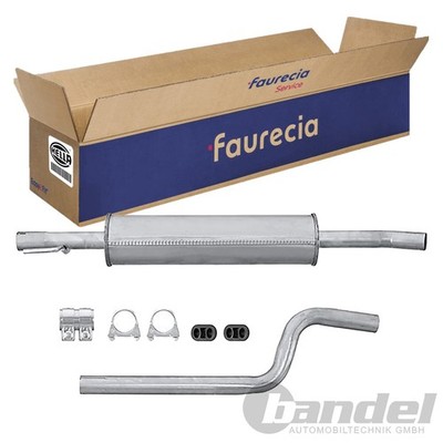 VORSCHALLDÄMPFER Easy2Fit MIT ANBAUTEILEN passend für OPEL ASTRA | 8LB 366