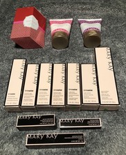   Mary Kay Makeup Lot Bundle Deal Foundation Concealer Lipstick Cream Solution  