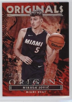 2022-23 Panini Origins Originals Red 15/75 Nikola Jovic #25 Rookie RC 1s2h