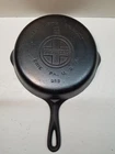 Vintage GRISWOLD Cast Iron Skillet #6 LARGE BLOCK LOGO Sits Flat No Wobble