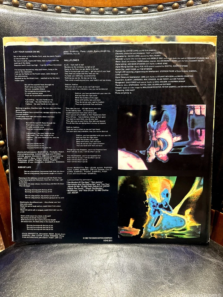 Peter Gabriel - Security Vinyl LP [1982] XGHS 2011 - Image 4 of 4