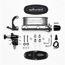Wilwood 261-13270 Aluminum Tandem Master Cylinder Kit w/Bracket/Valve