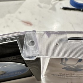 Robo Pit (Sega Saturn, 1996) case is damaged