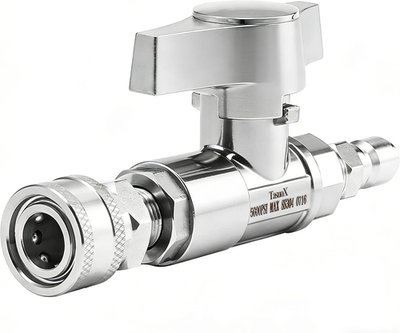 #ad Ball Valve Pressure Washer 3 8quot; Quick Connect Ball Valve Kit High Pressure Shu $46.12