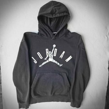 Jordan Mens Black Jumpman Geometric Logo Pull...