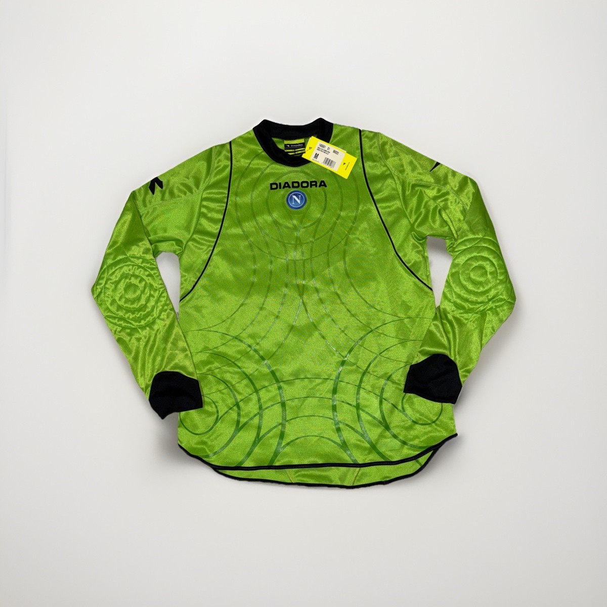 Vintage Diadora Goalkeeper Jersey Long Sleeve Shirt Soccer Size